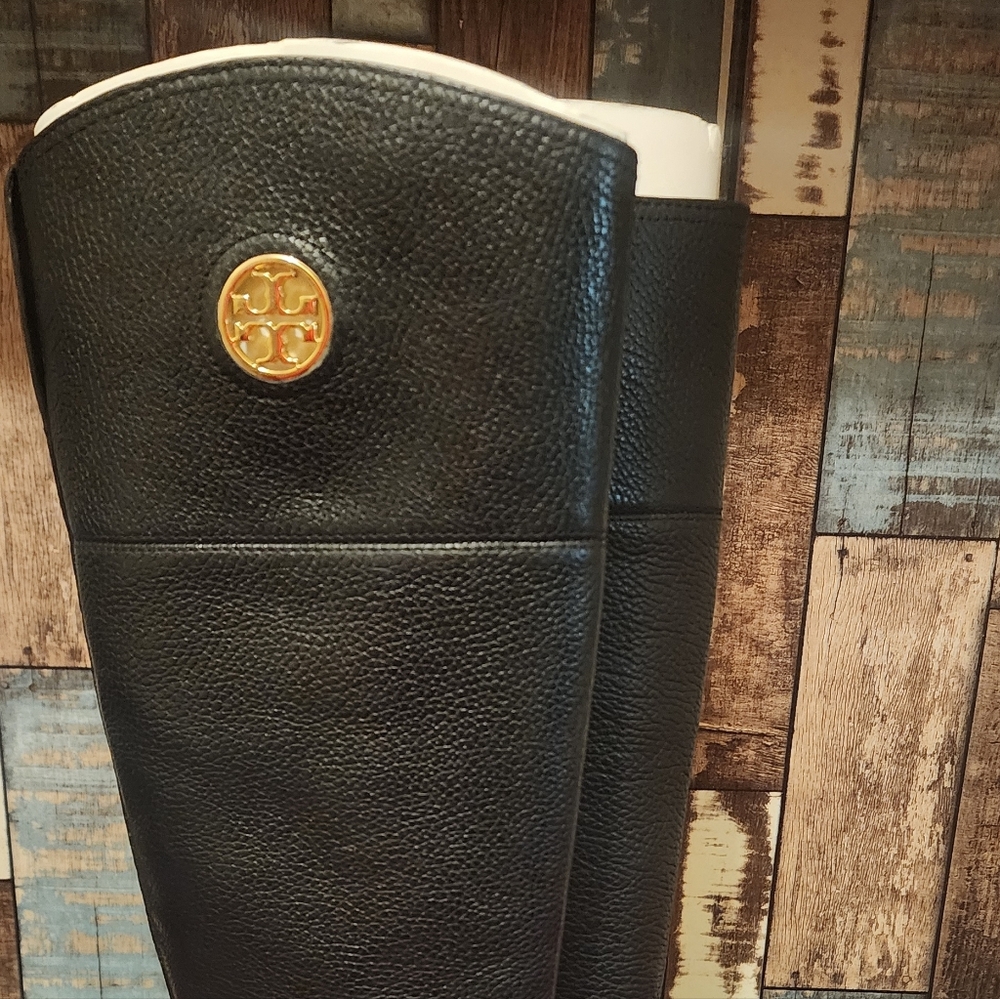 Tory Burch Black Heeled Boots